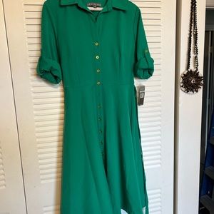 Brand new Sharagano green summer dress
